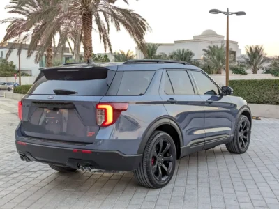 2021 Ford Explorer ST 6 Cylinders Engine Petrol Blue Black SUV