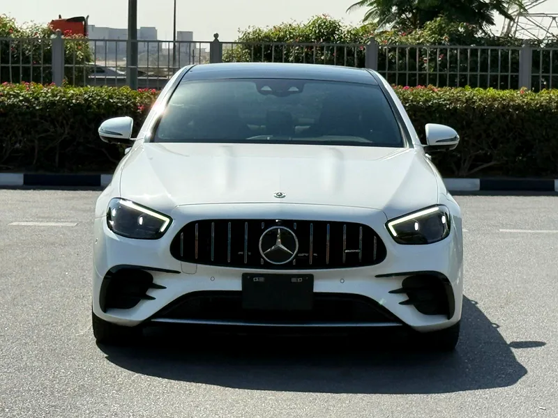 2020 Mercedes-Benz E-Class E 53 AMG V6 BITURBO Night Edition 1 White Brown Sedan