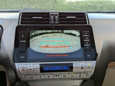 2021 Toyota Prado VXR V6 Engine 4.0 Liter Silver Beige SUV GCC Specs