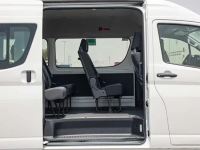 2026 Toyota Hiace High Roof 13S 3.5L AT GCC Spec White Grey