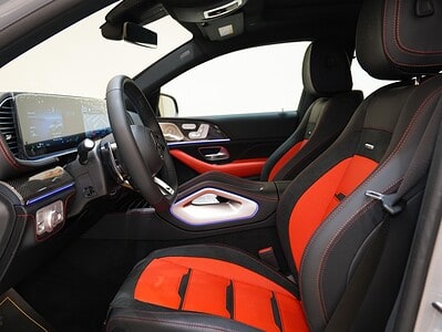 2025 Mercedes Benz GLE 53 Turbo 4MATIC+ inline 6-cylinder Engine Grey Red