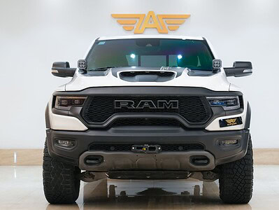 2022 Dodge RAM TRX 6.2 liters V8 Engine 4WD White Black GCC Specs