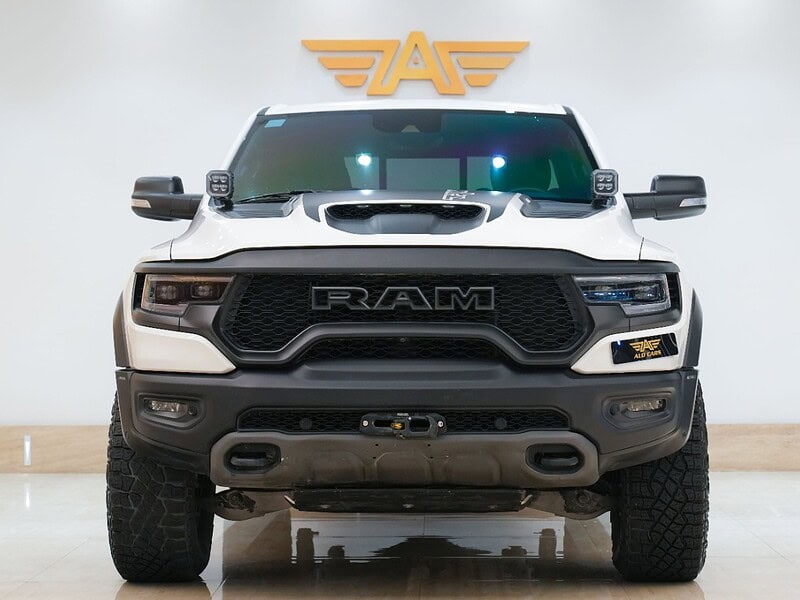 2022 Dodge RAM TRX 6.2 liters V8 Engine 4WD White Black GCC Specs