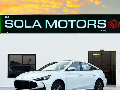 2025 MG5 GLOBAL LUXURY EDITION 1.5L A/T PTR 4 Cylinders White Black Sedan