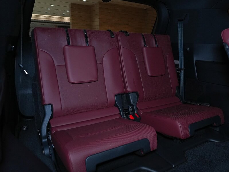 2023 Lexus Lx 600 Signature 3.5L twin-turbo V6 Engine Grey Red SUV