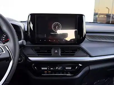 2026 Suzuki Swift GLX 1.2L CVT AT 3 Cylinders Engine White Black Hatchback