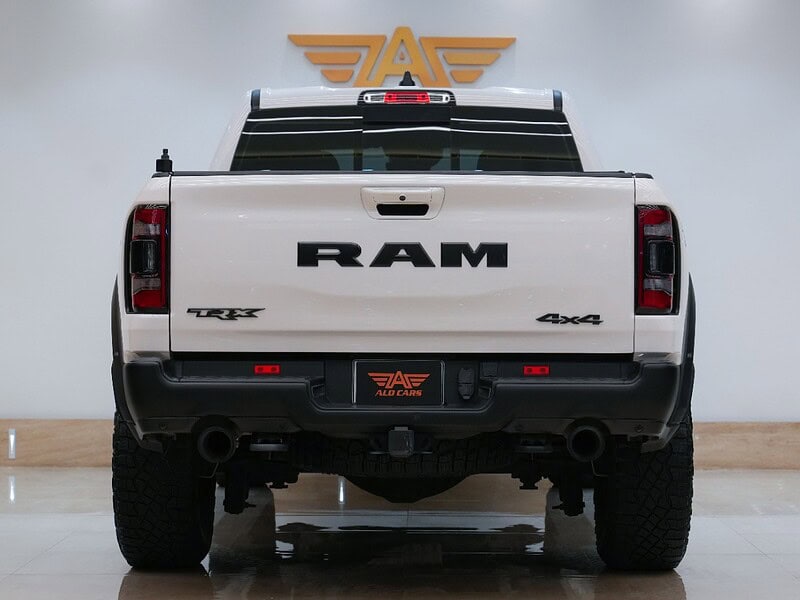 2022 Dodge RAM TRX 6.2 liters V8 Engine 4WD White Black GCC Specs