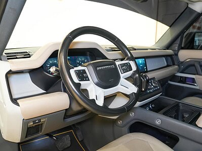 2022 Land Rover Defender HSE 3.0L turbocharged V6 Grey Tan SUV