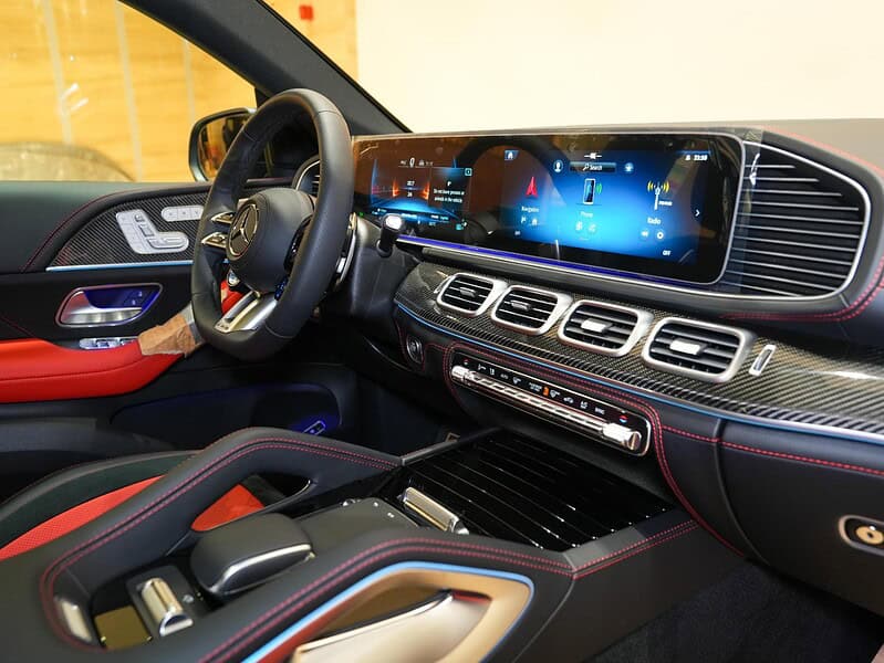 2025 Mercedes Benz GLE 53 AMG 3.0 litre Inline-six Engine Black Red SUV