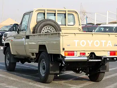 2025 Toyota Land Cruiser 79 series LX 4.0L V6 Cylinder Engine Beige