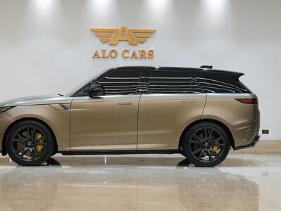 2024 Land Rover Range Rover Sport SV Edition One 4.4L Twin-Turbo V8 Gold White
