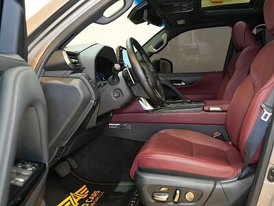 2023 Lexus Lx 600 Signature 3.5L twin-turbo V6 Engine Grey Red SUV