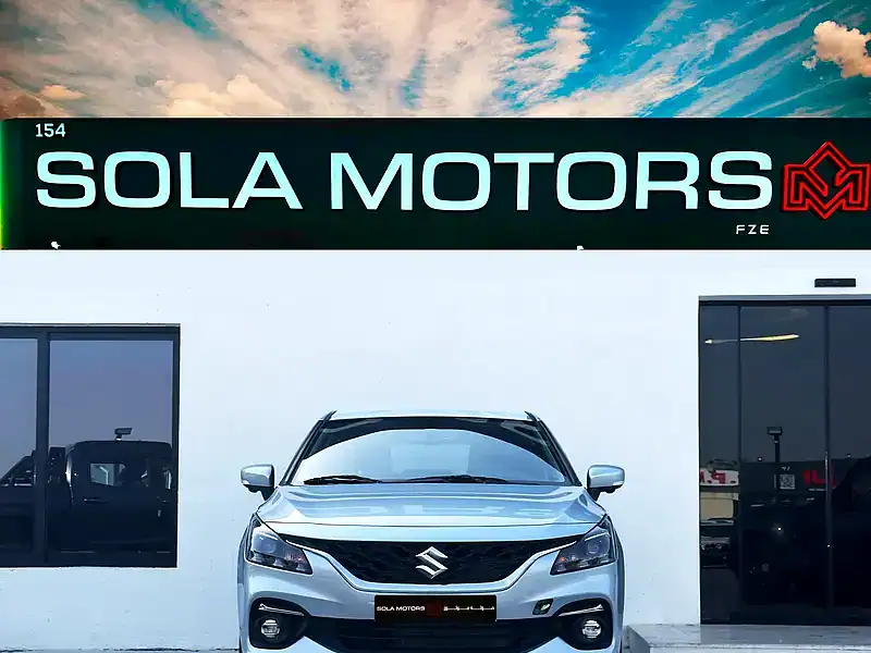 2026 SUZUKI BALENO GLX A/T 1.5 PTR 4 Cylinders Engine Silver Black