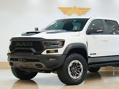 2022 Dodge RAM TRX 6.2 liters V8 Engine 4WD White Black GCC Specs