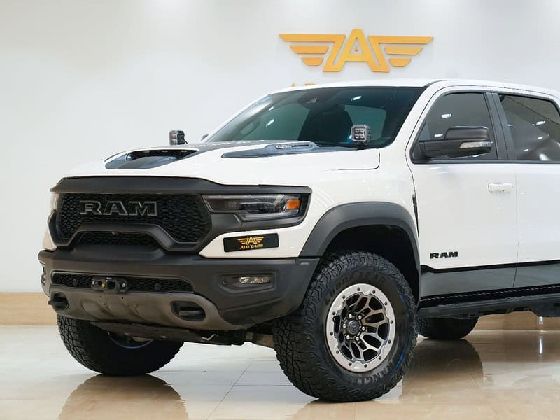 2022 Dodge RAM TRX 6.2 liters V8 Engine 4WD White Black GCC Specs