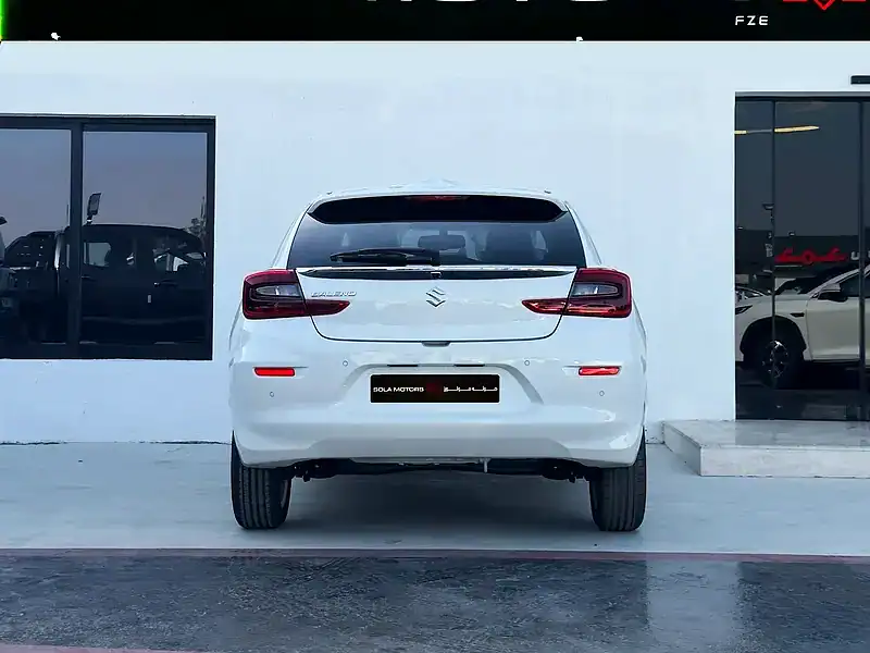 2026 SUZUKI BALENO GLX A/T 1.5 PTR 4 Cylinders Engine White Black
