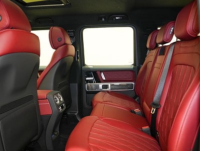 2026 Mercedes Benz G63 Double Night Package 4.0L V8 biturbo Engine Black Red
