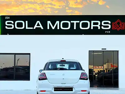 2026 Suzuki Swift GLX 1.2L CVT AT 3 Cylinders Engine White Black Hatchback