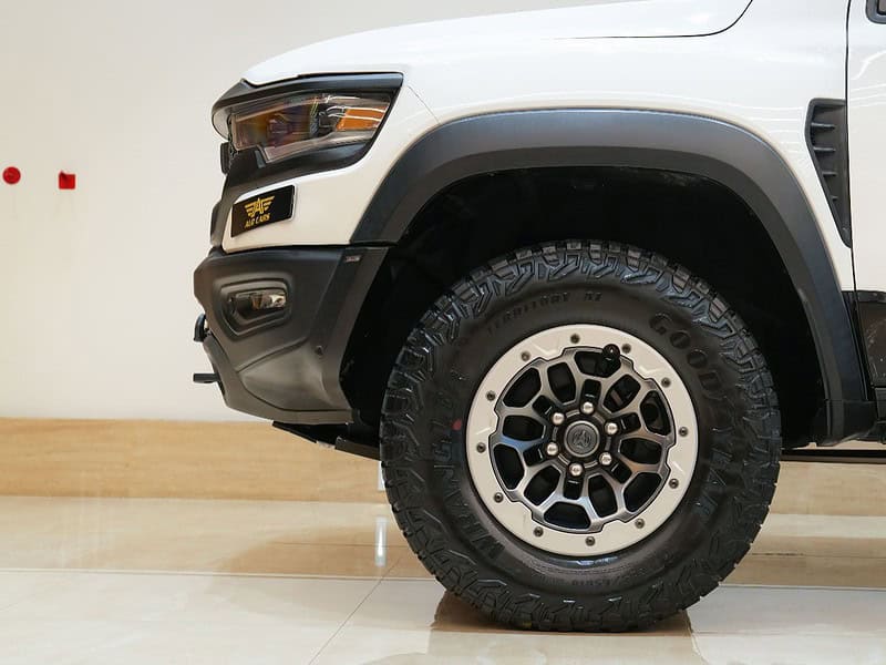 2022 Dodge RAM TRX 6.2 liters V8 Engine 4WD White Black GCC Specs