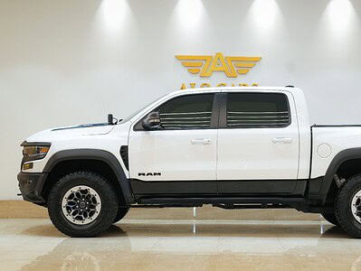 2022 Dodge RAM TRX 6.2 liters V8 Engine 4WD White Black GCC Specs