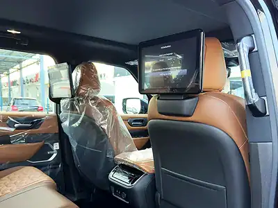 2025 NISSAN PATROL PLATINUM 3.5 TWIN TURBO V6 Engine Black Beige SUV