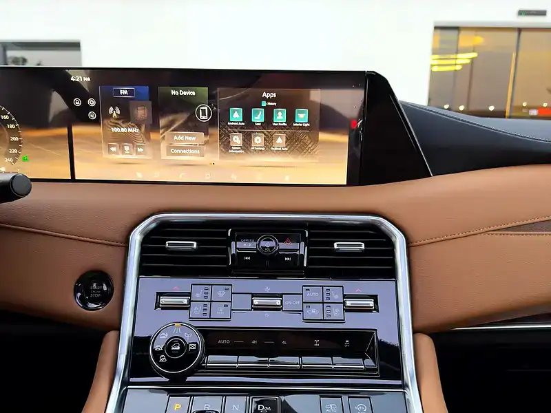 2025 NISSAN PATROL PLATINUM 3.5 TWIN TURBO V6 Engine Black Beige SUV