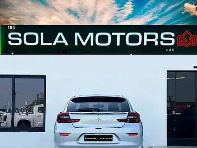 2026 SUZUKI BALENO GLX A/T 1.5 PTR 4 Cylinders Engine Silver Black