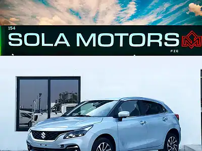 2026 SUZUKI BALENO GLX A/T 1.5 PTR 4 Cylinders Engine Silver Black