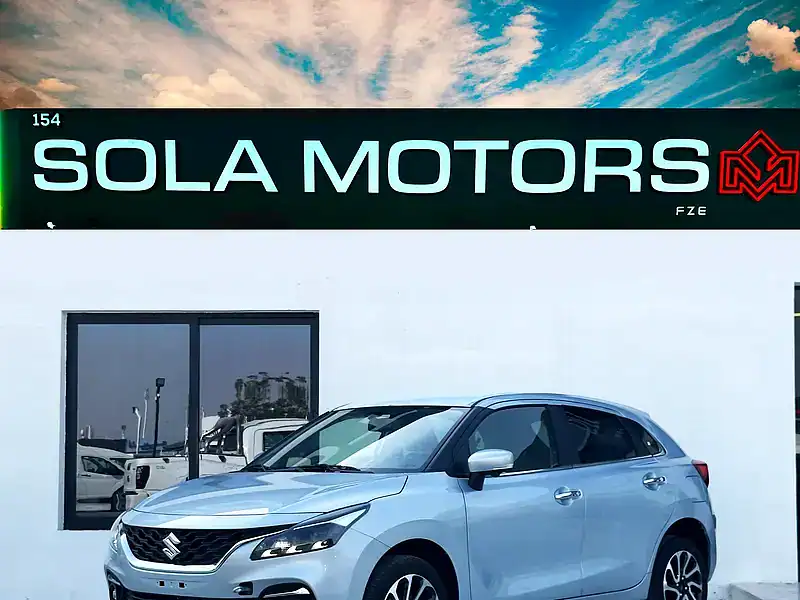 2026 SUZUKI BALENO GLX A/T 1.5 PTR 4 Cylinders Engine Silver Black