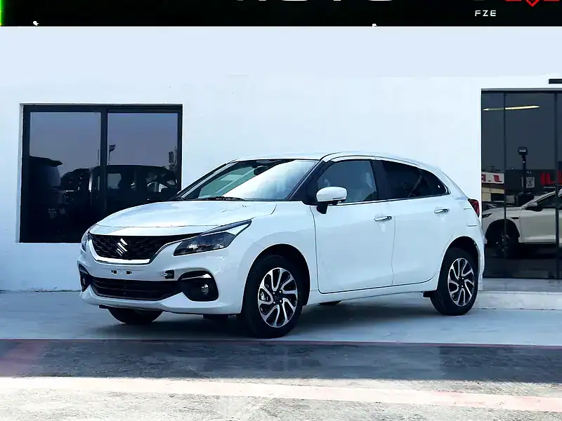 2026 SUZUKI BALENO GLX A/T 1.5 PTR 4 Cylinders Engine White Black