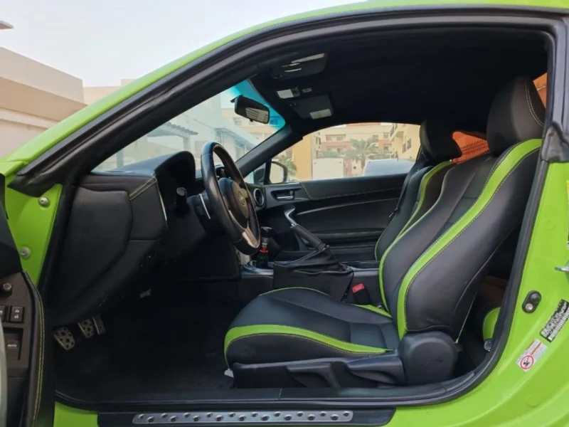 2016 Toyota 86 SCION GT86 2.0L V4 PETROL Green Black Coupe American Specs