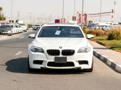 2012 BMW M5 Standard 8 Cylinders Engine White Black Sedan