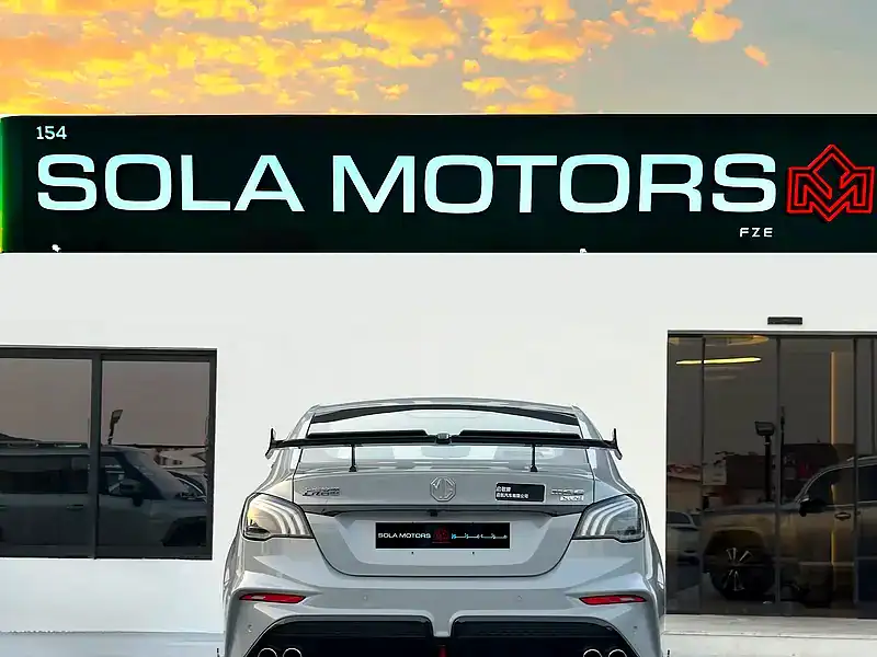 2025 MG MG6 Black Edition 4 Cylinders Engine Grey Black Sedan FWD