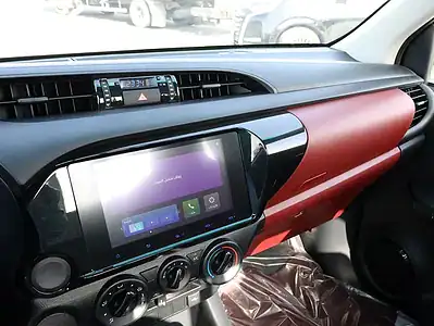 2025 Toyota Hilux SR RWD 2.7 L 4 Cylinders Engine White Red Pick Up Truck