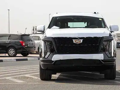 2025 Cadillac Escalade SPORT 6.2 litres V8 Engine GCC Spec Black Red SUV