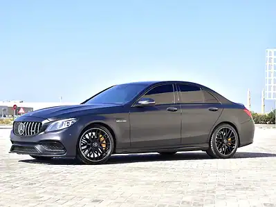 2020 Mercedes-Benz C-Class C63 S AMG 8 Cylinder Engine Black Sedan AT