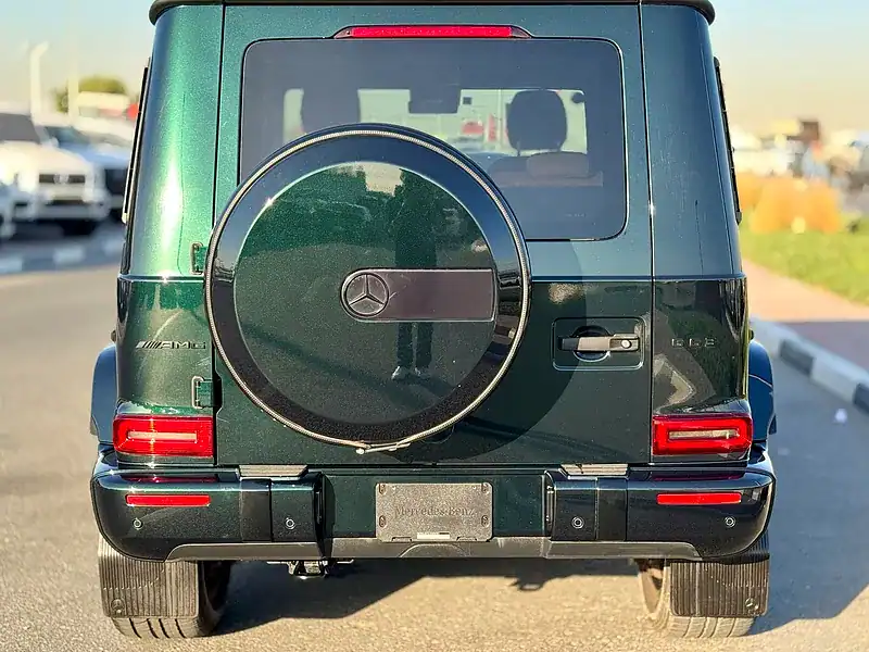 2019 Mercedes-Benz G-Class G 63 AMG 4.5 Grade 8 Cylinders Engine Green Brown SUV