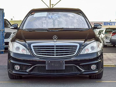 2008 Mercedes-Benz S63L AMG 6.2L Naturally aspirated 6.2-liter V8 Black Sedan