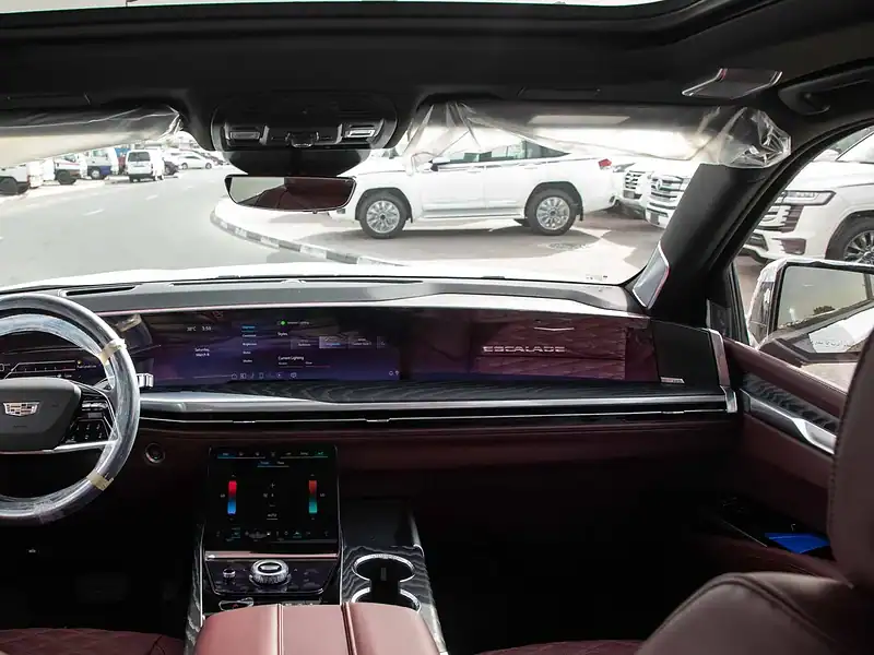 2025 Cadillac Escalade SPORT 6.2 litres V8 Engine GCC Spec Black Red SUV