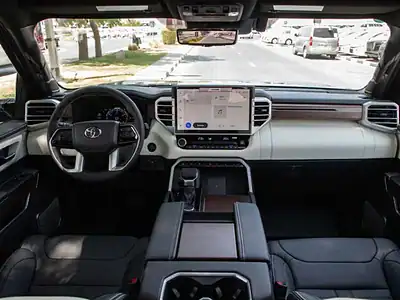 2025 Toyota Tundra CAPSTONE 3.4L 6 Cylinders Engine Grey Black Luxury Truck