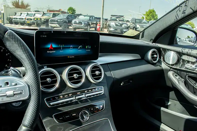 2019 Mercedes-Benz C-Class C43 AMG 6 Cylinders Engine Petrol Red Black Sedan