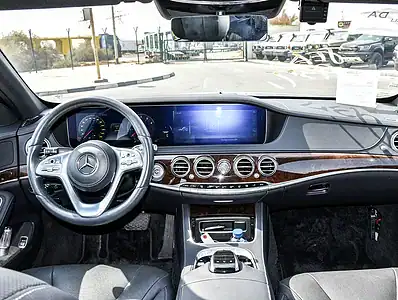 2019 Mercedes-Benz S-Class S 450 6 Cylinders Engine Petrol Silver Black Sedan