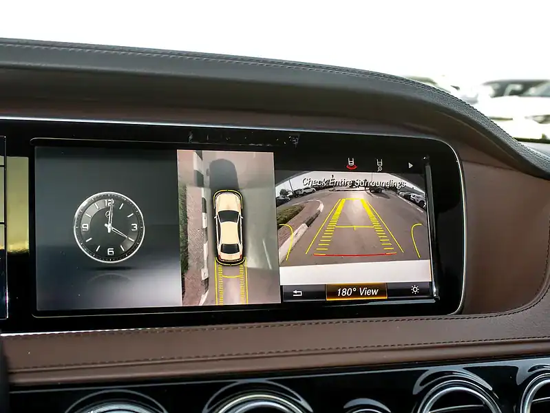 2015 Mercedes-Benz S-Class S 400 h 6 Cylinders Engine Petrol White Brown Sedan