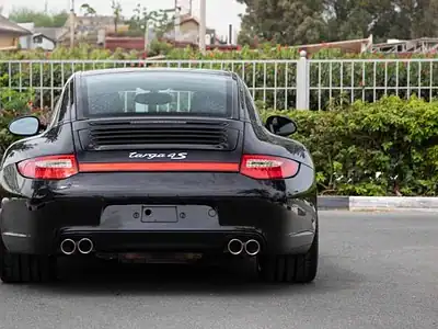 2009 Porsche 911 Targa 3.8L 6 Cylinders Engine GCC Spec Black Coupe