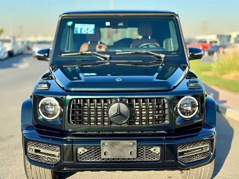 2019 Mercedes-Benz G-Class G 63 AMG 4.5 Grade 8 Cylinders Engine Green Brown SUV