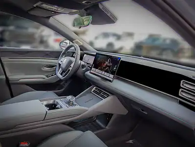 2025 BYD Qin L DM-i Hybrid 4 Cylinders Green Black Sedan FWD