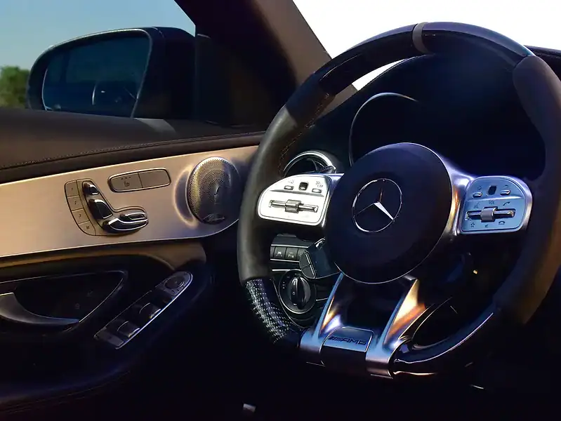 2020 Mercedes-Benz C-Class C63 S AMG 8 Cylinder Engine Black Sedan AT