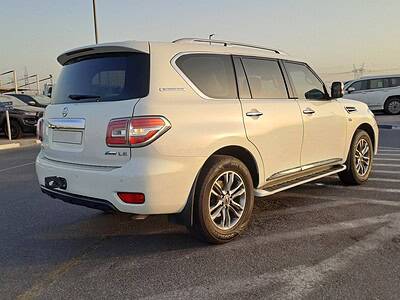 2012 Nissan Patrol LE 5.6 litres V8 Engine Petrol White Beige SUV
