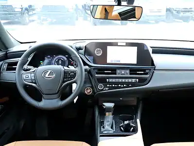 2025 Lexus ES-Series 2.5L SEDAN Other Hybrid 4 Cylinder Engine White Tan