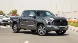 2025 Toyota Tundra CAPSTONE 3.4L 6 Cylinders Engine Grey Black Luxury Truck